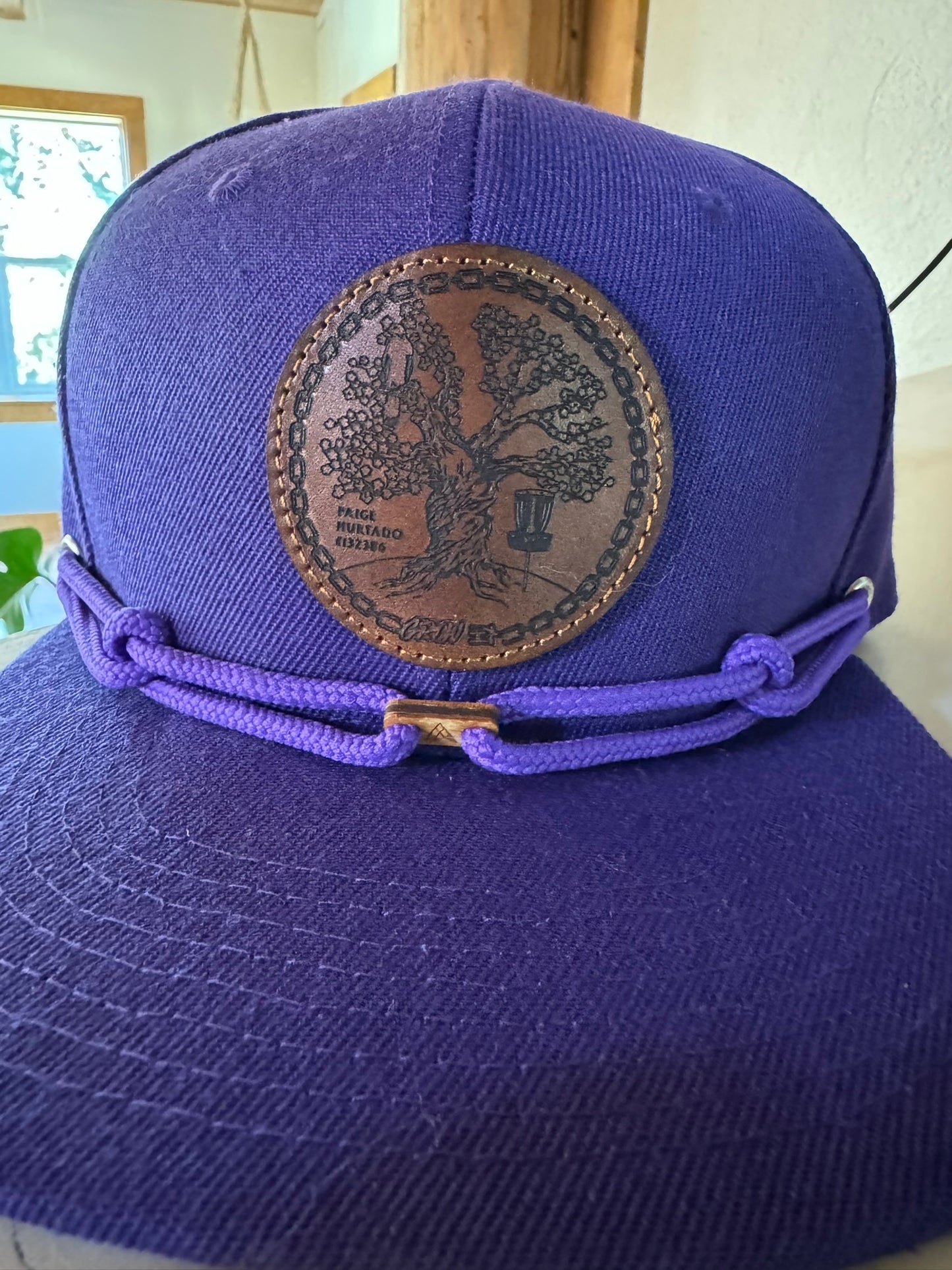 Findlay Custom Hat supporting Paige Hurtado