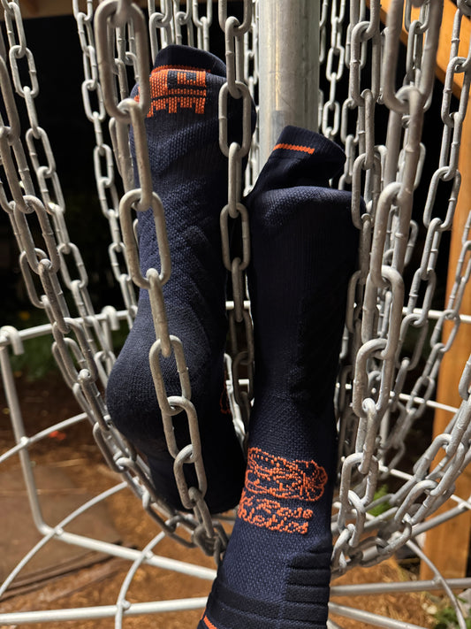 Compression Socks supporting Corey Begay